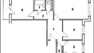 Фото - Перепланировка Трехкомнатная квартира в доме серии 121: Минимализм как основное правило в доме 121