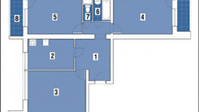 Фото - Перепланировка Трехкомнатная квартира в доме серии И-491А: Простые механизмы в доме И-491А